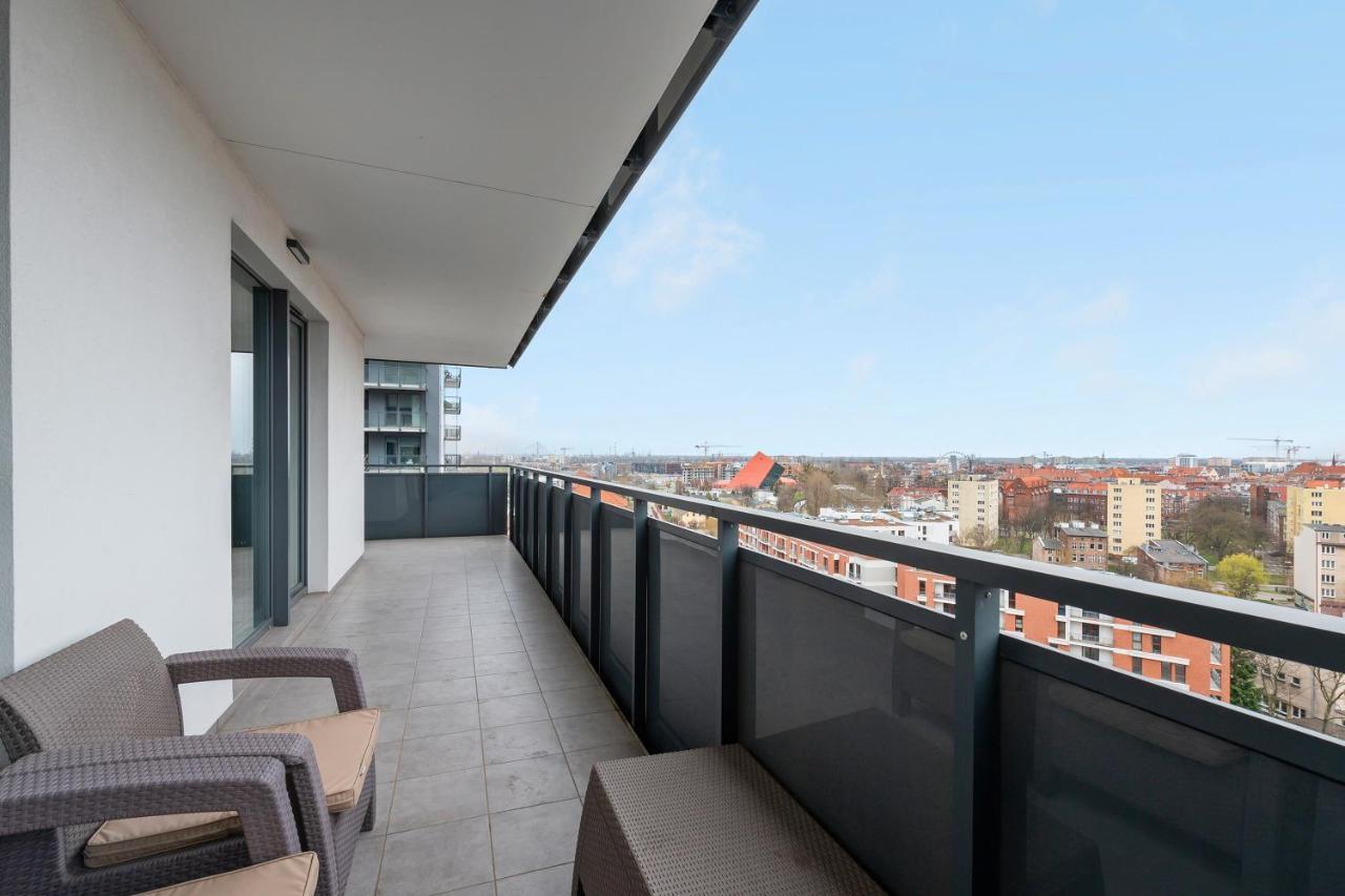 Grand Apartments - Luxury Apartment On The 11Th Floor With A View Of The Old Town Гданьск Экстерьер фото
